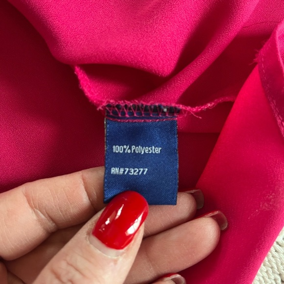 APT 9 Fuchsia Sleeveless Polyester Blouse Women’s Size XXL - Picture 10 of 16